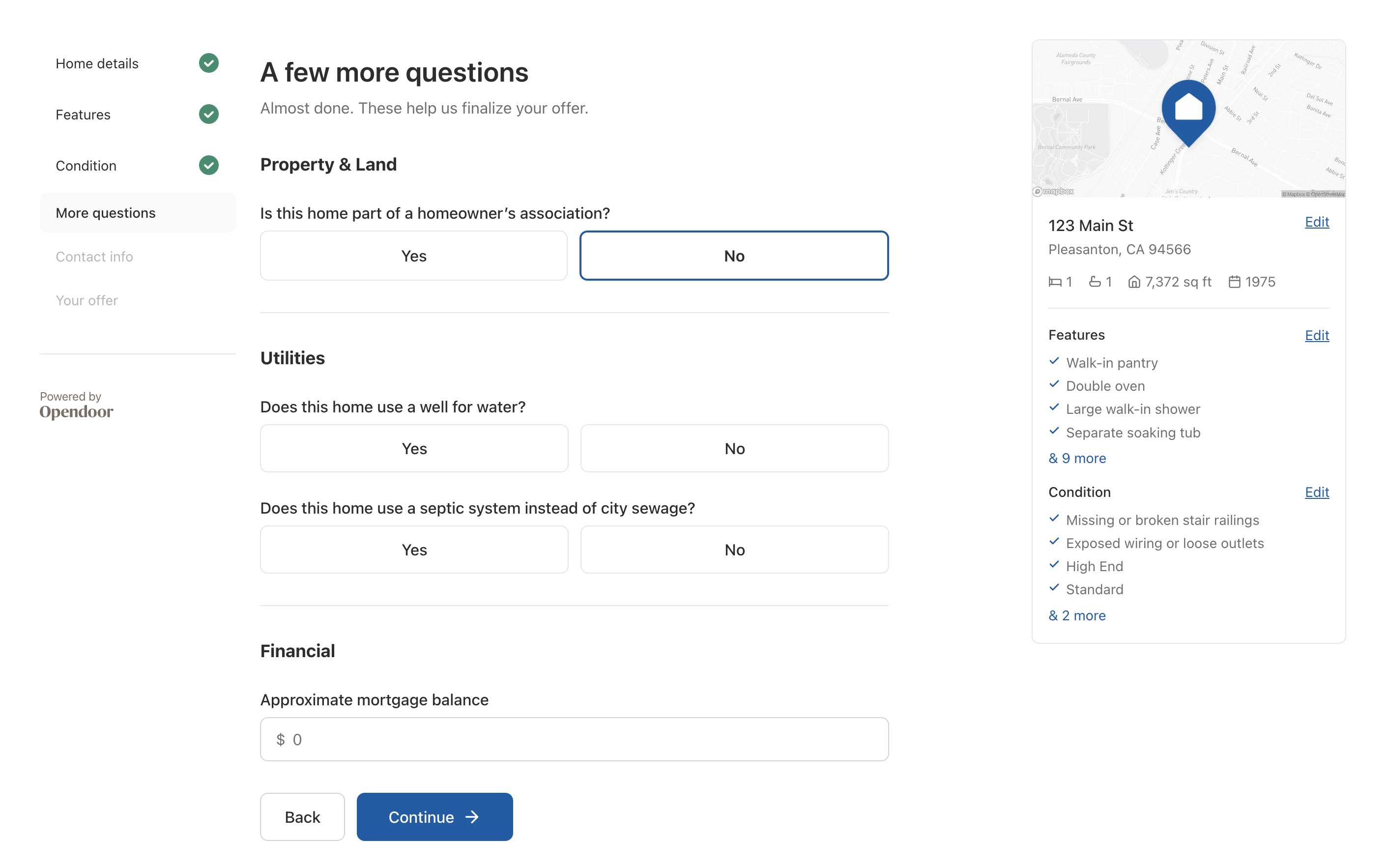 QualificationQuestions - More questions page